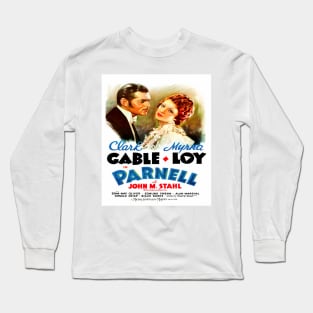 Clark Gable Myrna Lot Parnell Long Sleeve T-Shirt